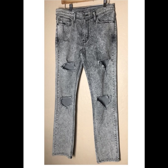 LEVI'S Acid Wash Distressed SAMPLE/PROTYPE Jeans 32x32 - Picture 11 of 12